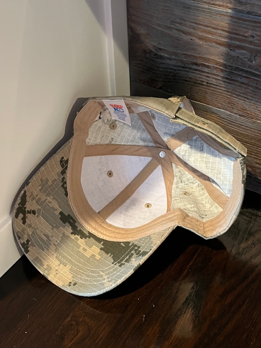 Chicago Flag Digi Camo Adjustable Hat - Picture 9 of 9